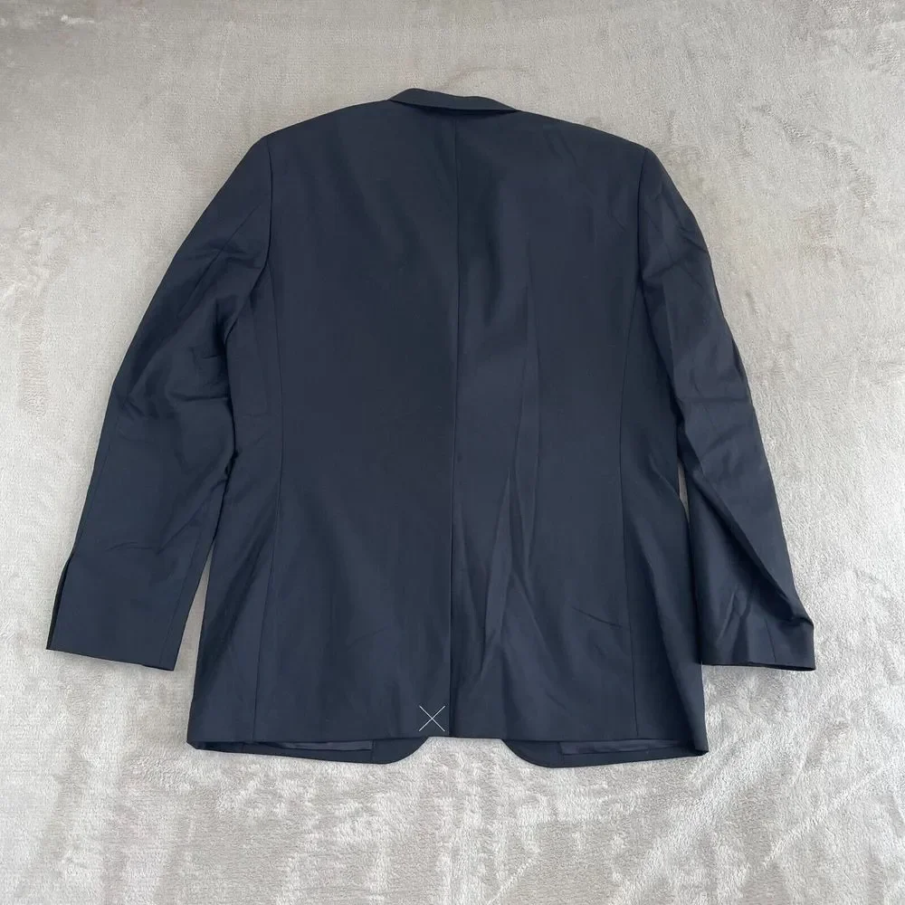 J‎ Crew Ludlow Sports Coat Blazer Men 42R Navy Blue Loro Piana Italian Wool $395
